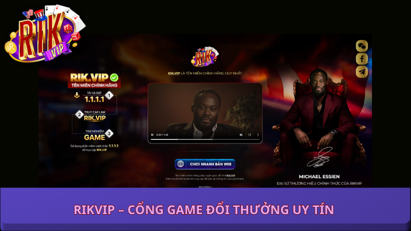 Cổng game đổi thưởng uy tín | Link Rik Vip mới nhất 2026